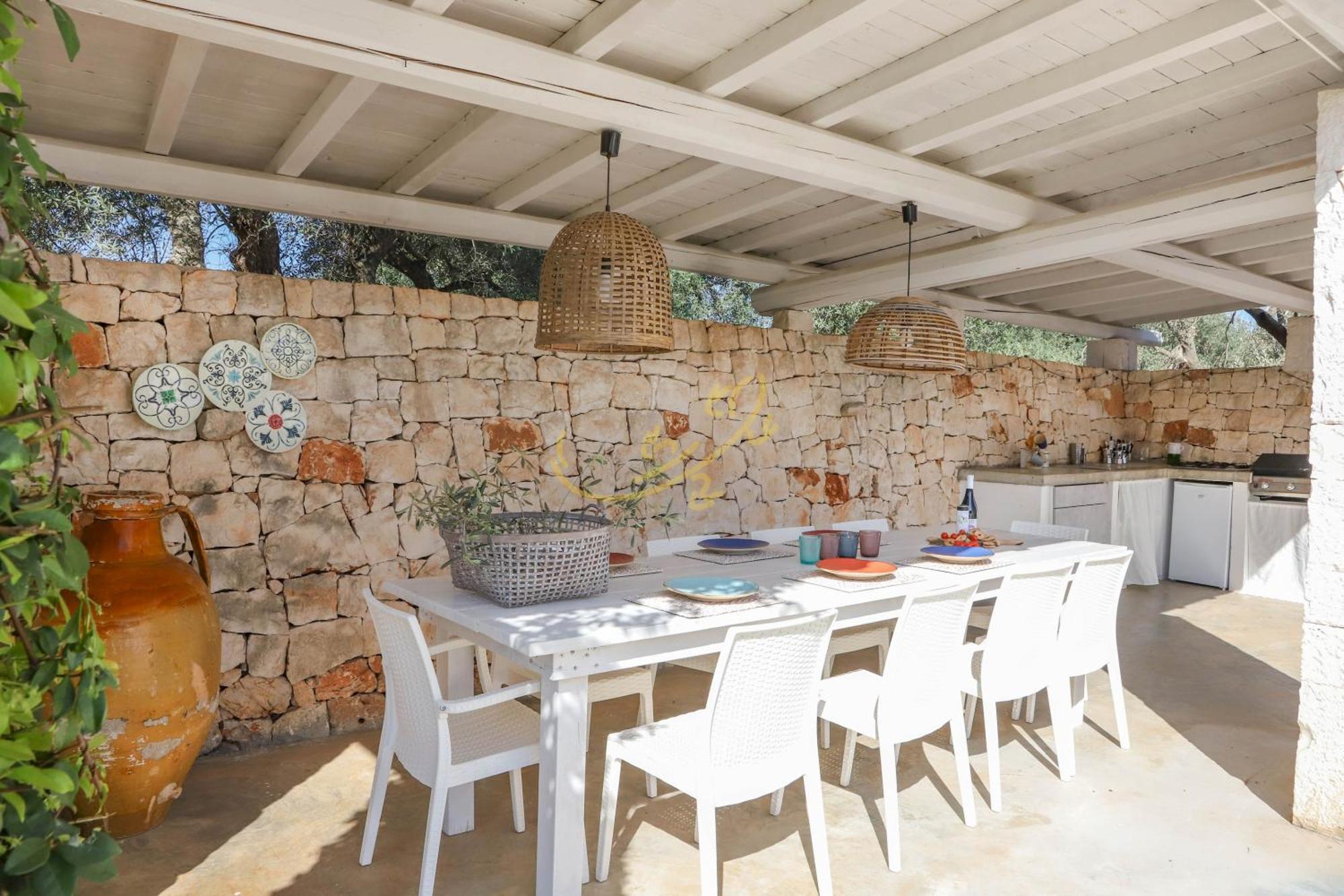 Td Dimora Del Giglio With Organic Garden With Pool Villa Ostuni Exterior photo